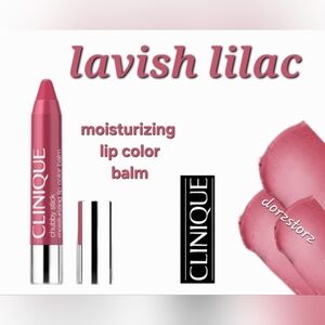 CLINIQUE Chubby Stick Lip Colour Balm • LAVISH LILAC • Full Size • NIB • Sheer